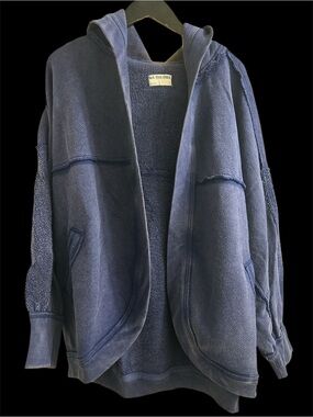 FREE PEOPLE WE THE FREE FOREVER YOURS CARDI NWT Size S in Navy